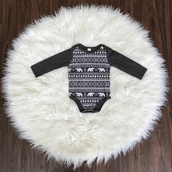 Beary Christmas Long Sleeve Onesie